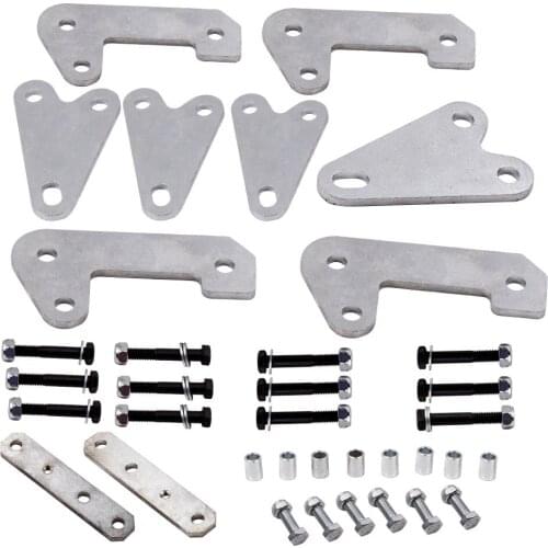 Racing 2" UTV Full Front Rear Level Lift Kit For Polaris Ranger CREW XP900 PLK900R-00 2013-2018 Lift Kit