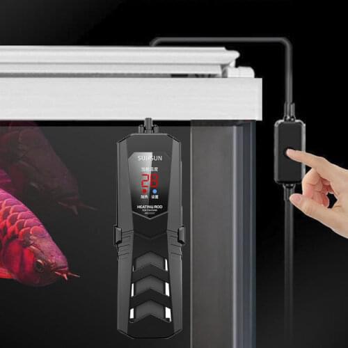 SUNSUN 300W - 1200w The latest fish tank heating rod aquarium Energy-saving heater Intelligent digital display PTC heating rod