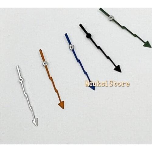 NH35 NH36 Miyota 8205 8215 821A Mingzhu DG 2813 3804 ETA 2824 2836 Movement Orange Lightning Bolt Seconds Hand for SKX007 Watch