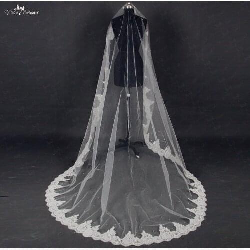 RSV26 One Layer Lace Wedding Veil