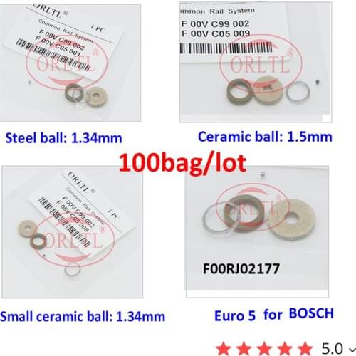 ORLTL Diesel Fuel Injector Repair Kits F00VC99002 F00VC05001+F00VC05008+F00VC05009+F00RJ02177 for BOSCH 0445110/120 series