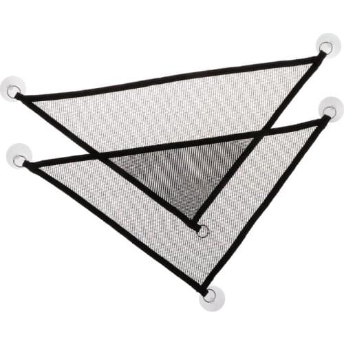 2 Pcs/Set Pet Hammock Mesh Sleeping Bed Play Toys Swing Oxford For Reptile Snake Lizard Climb Products With Suction Cup