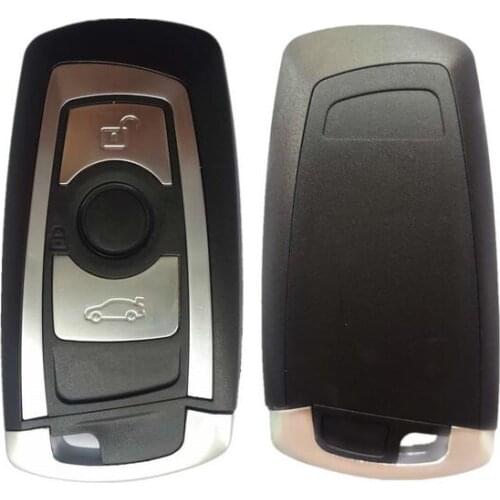 3 Buttons Replacement Smart Remote Key Shell Case For New BMW 3 5 7 Series With Insert Key Blade Keyless Entry Fob Key Cover