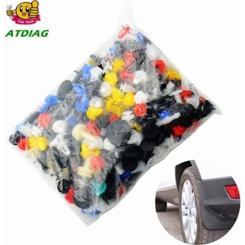 Mixed Auto Fastener Vehicle Car Bumper Clips Retainer Fastener Rivet Door Panel Fender Liner Universal Fit for Car