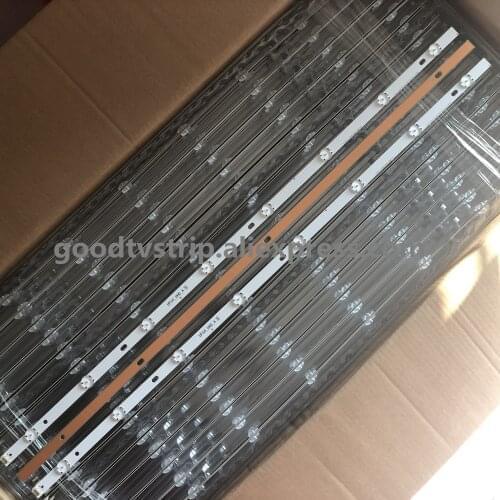 LED Backlight strip 8 lamp For LG Innotek Direct 43inch UHD 1Bar 24EA type TV 43UH610V 43UH6030 UF64 UHD_A 43LH5700 43LH60FHD