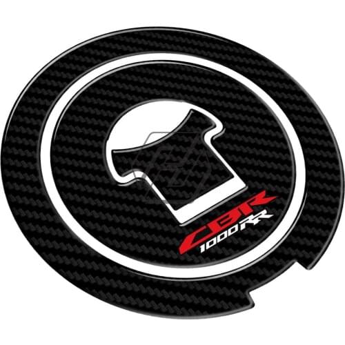 3D Carbon Motorcycle Fuel Gas Cap Protector Decals Case for Honda CBR1000RR CBR 1000RR 2004-2013