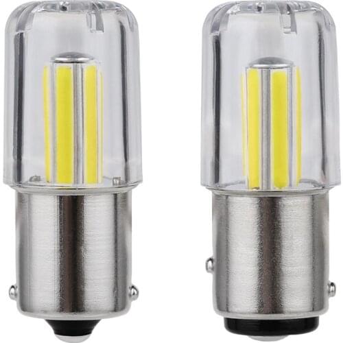 2Pcs 6 Filament LED Car Brake Light Backup Reverse Bulb 1156 BA15S 1157 BAY15D 12V 24V COB Auto Turn Signal Lamp