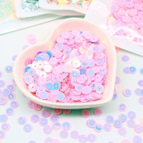 6mm Flower Sequins Pvc Loose Sequin Paillettes Lentejuelas For Sewing Clothing Scrapbook Wedding Party Nail Art Decor