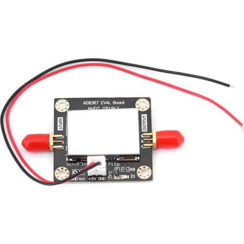 500M 45DB Variable Gain High Linearity Low Distortion VGA + AGC AD8367 Module RF Broadband Signal Amplifier