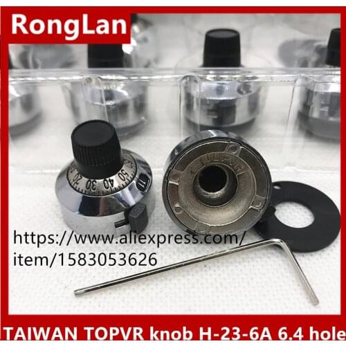 [BELLA]Taiwan high-end digital dial indicator gauge knob H-23-6A 6.4 hole--10PCS/LOT