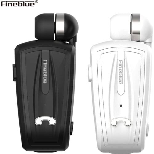 Fineblue F-V6 Wireless Bluetooth 4.0 Mini Earphones Stereo Bluetooth Wireless Clip Earphone For IOS Android Phone Noise Cancelin