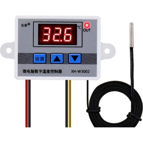 DC12V 0.1 Precision Microcomputer Digital Thermostat Temperature Control Switch