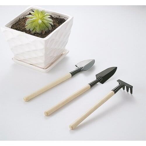 Home Gardening Tool Set Gardening Tools Combination Balcony Home Planting Mini Excavation Set Three-piece Shovel