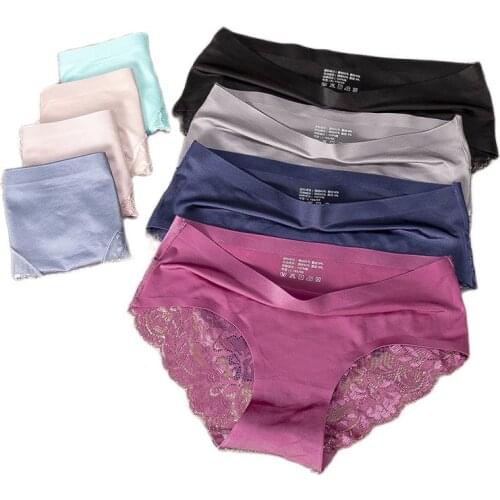 Elegant Sexy Women Underwear High Quality Women Panties Seamless Calvin Underwear Solid Low-Rise Lingerie Underwear Women