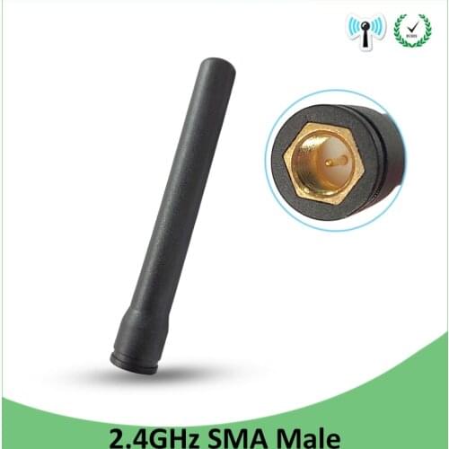 2.4GHz WIFI Antenna 2dBi-3dbi Aerial SMA Male connector wi fi antena 2.4 ghz antenne wi-fi for Wireless Router antenas