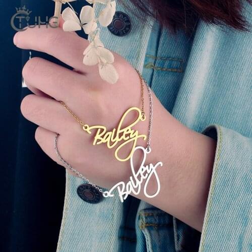 Customized Name Bracelet Stainless Steel For Women Girls Unique Jewelry Gift Fashion Wedding Birthday Engagement Accessioires