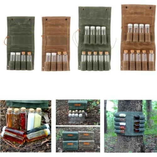 Camping Condiment Jar Picnic Spice Oil Bottle Pepper Salt Box Cooking Cruet