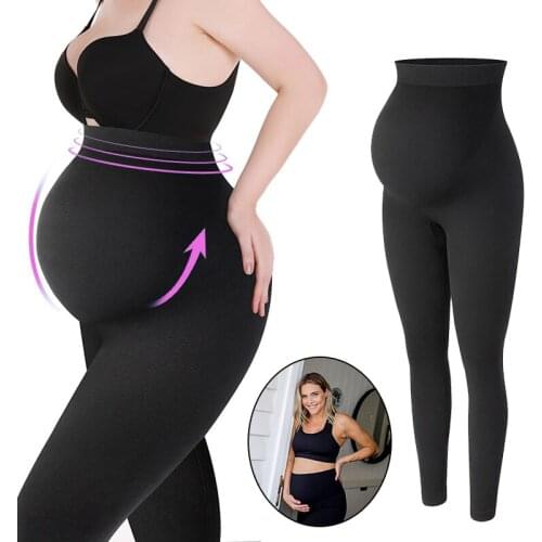 High Waist Maternity Leggings Pregnant Waist Belly Support Legging Women Pregnancy Skinny Pants Pregnancy Body Shaping Panties