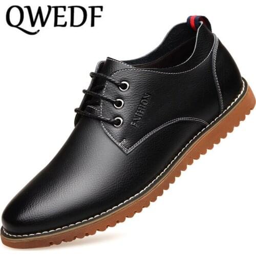 New Oxfords Leather Men Shoes Fashion Casual Slip On Formal Business Wedding Dress Shoes Men Drop Shipping buty meskie X13-85