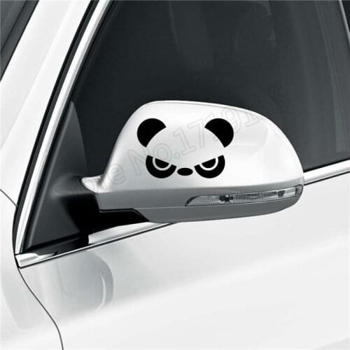 YOYOYU Wall Decal Panda Face Car Wing Door Mirror Stickers Home Decoration vinyl art Wall stickers Wall decal for window ZW96
