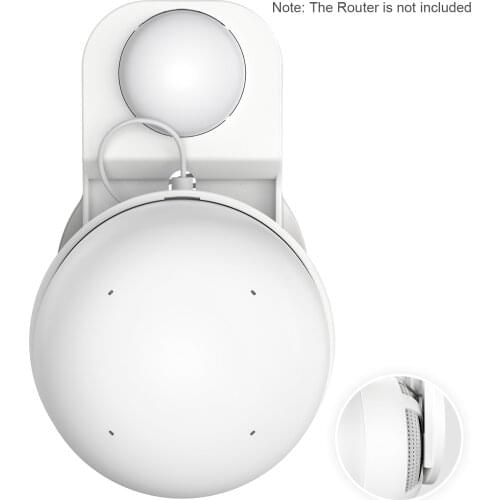 Outlet Wall Mount Holder for Google Nest WiFi Point Easy Installation and No Cord Clutter Holder Bracket No Screws