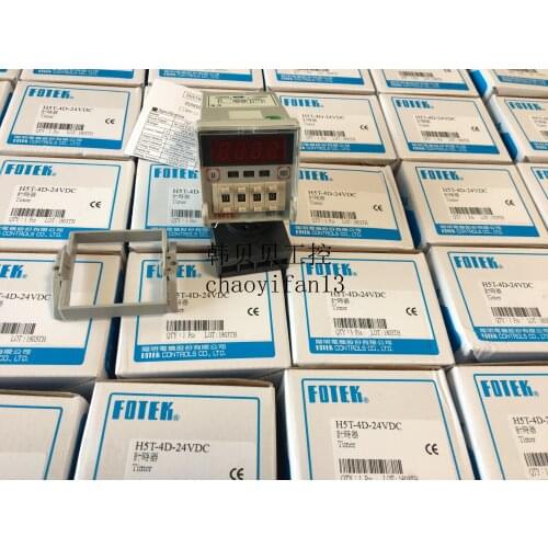 New Original FOTEK FOTEK Digital Display Delay Timer H5T-4D-24VDC