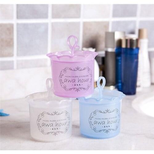 Portable Foam Maker Facial Cleanser Foam Cup Body Wash Bubble Maker Bubbler for Face Clean Tool Foam Maker Cup Bubble Foamer