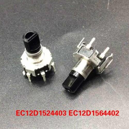 2pcs for ALPS rotary encoder EC12D1524403 EC12D1564402 car navigation audio equipment for pioneer radio