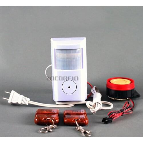 Two speakers remote control/ Infrared alarm/ Household doors and Windows alarm + 2 remote
