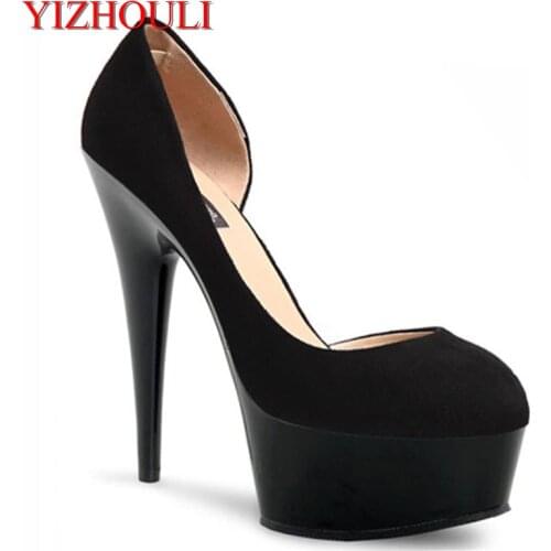 Roman new documentary shoes 15 cm high heels boring temptation Modern nightclubs ultra-high documentary shoes