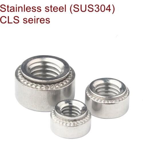Self Clinching Nuts CLS-M2 M2.5 M3 M4 M5 M6 M8 M10-0,1,2 Stainless Steel Pressure riveting nut Press nut