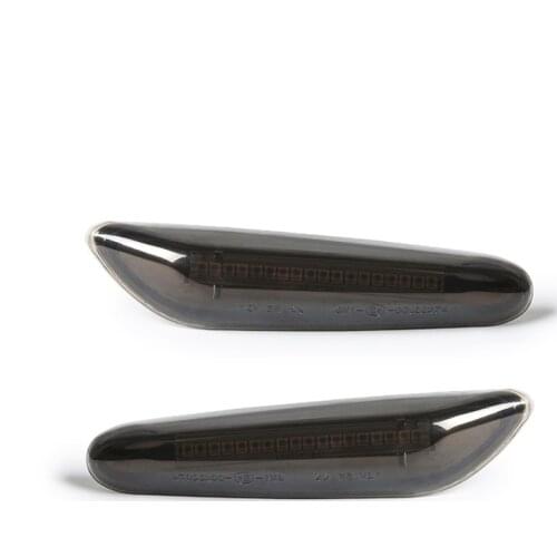 2Pcs Led Dynamic Amber Fender Light Side Marker Turn Signal Lamp For BMW E46 E90 E91 E92 E93 E60 E82 E88 X1 X3 Canbus No Error