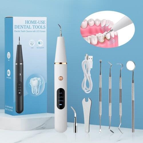Ultrasonic Irrigator Dental Scaler whitener Teeth Whitening kit Calculus Oral Tartar Remover Tooth Stain Cleaner Cleaning tools