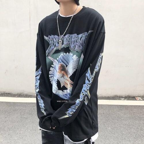 Мужские длинные футболки UTHDJKDS China At AliExpress