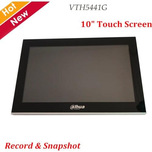 Newest Dahua Video Intercoms VTH5441G Digital VTH 10" TFT Touch Screen Record and Snap IPC Surveillance Alarm Replace VTH1660CH