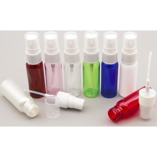 1pcs 10ml 20ml 30ml Refillable Bottles Travel Transparent Plastic Perfume Atomizer Empty Small Spray Bottle