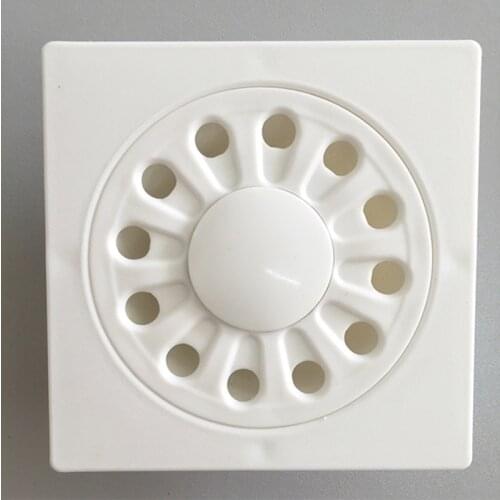 1pc Washing Machine Kitchen Plastic Ware Square PP Floor Drain