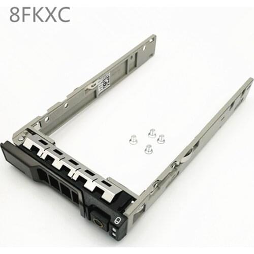 2pcs 2X 8FKXC 08FKXC 2.5'' SATA SAS hdd Tray Caddy bracket for R730 R630 R730xd MD1420 MD3420, free shipping