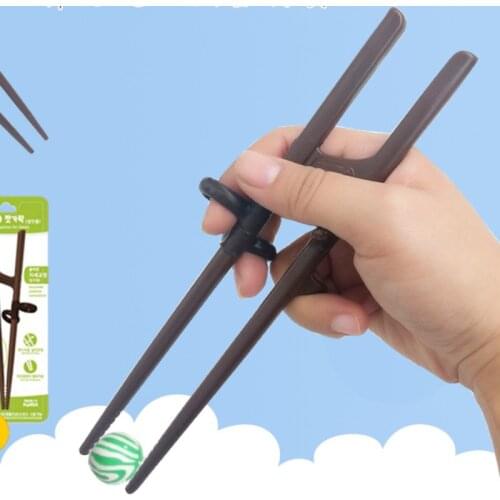 Adult Children Training Chopsticks Kids Beginner Learning Helper Easy To Use Left/Right Hand Chinese Chopstick Learner Gifts