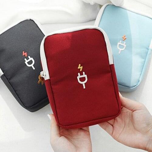 Travel Bag Electronic Digital Storage Package Mobile Phone Charging Treasure Data Line Organizer Travel Accessories Pouch