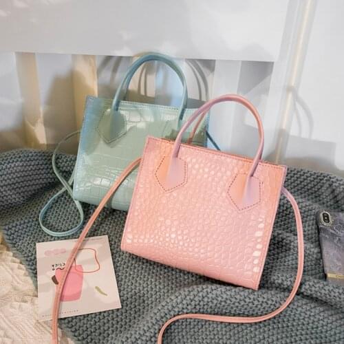 New Fashion Women PU Crossbody Bags Ladies Girls Soild Color Party Stree Shoulder Bags Handbags
