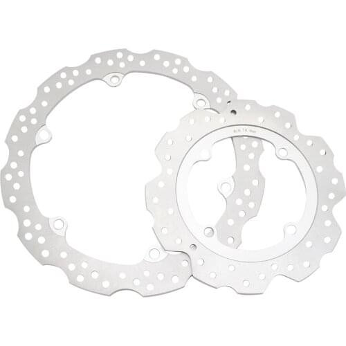 Motorcycle High quality front and rear rotor sets are used For Honda CBR400R CB500F CB500X CBR500R front and rear brake discs