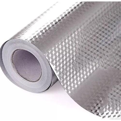 40x200cm Kitchen Back splash Wallpaper Stickers Self Adhesive Aluminum Foil Stickers Oil Proof Waterproof Kitchen Stove Sticker