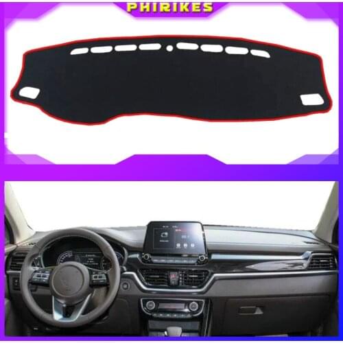 For Kia sportage R 2018 2019 Dashboard Cover Sun Shade Non-slip Dash Mat Pad Carpet Car Stickers Interior Accessories