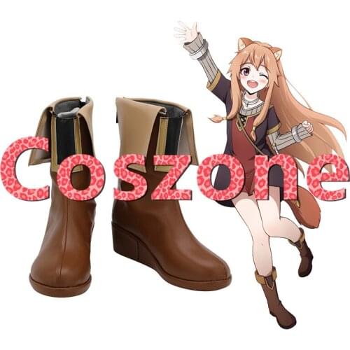 The Rising of The Shield Hero Child Raphtalia Cosplay Shoes Boots Halloween Carnival Cosplay Costume Accessories