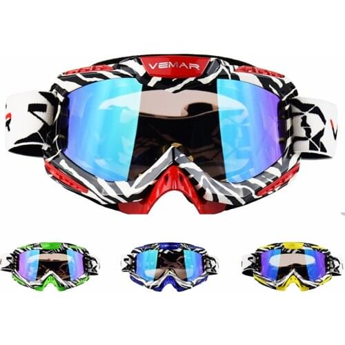 Multi Motorcycle Glasses Motocross Goggles Lenses Gafas Motocross 100 lunette Moto Cycling MX off road Helmets Ski Sport Goggles