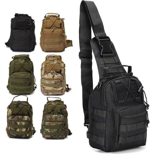 Outdoor Hiking Backpack Shoulder Bag Climbing Camping Hunting Tactical Daypack Fishing Military Trekking Camouflage Backpack