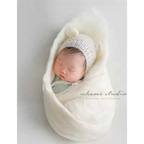 Wool Felted Round Blanket Merino Wool Blanket Layer Newborn Wooden Basket Stuffer Filler Photography Props Baby Swaddle Sack