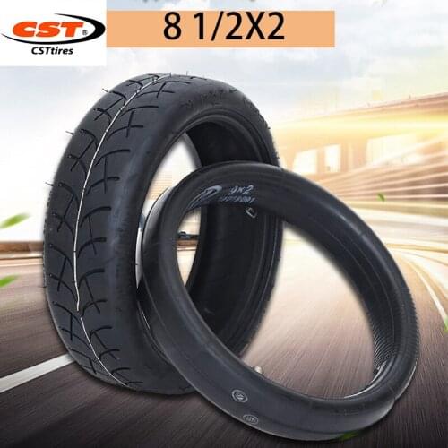 Upgraded Original CST Scooter Tire Inflatable Tyre 8 1/2X2 for Xiaomi Mijia M365 Electric Scooter Tire Replacement Inner Tube