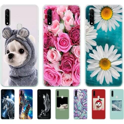 Silicon Case For OPPO A31 Case Painting Soft TPU Back Phone Cover For Oppo A 31 2020 CPH2015 6.5 inch Protective Coque Bumper